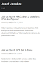 Mobile Screenshot of janosec.net