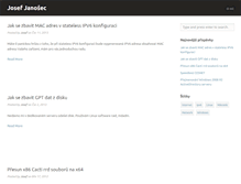 Tablet Screenshot of janosec.net